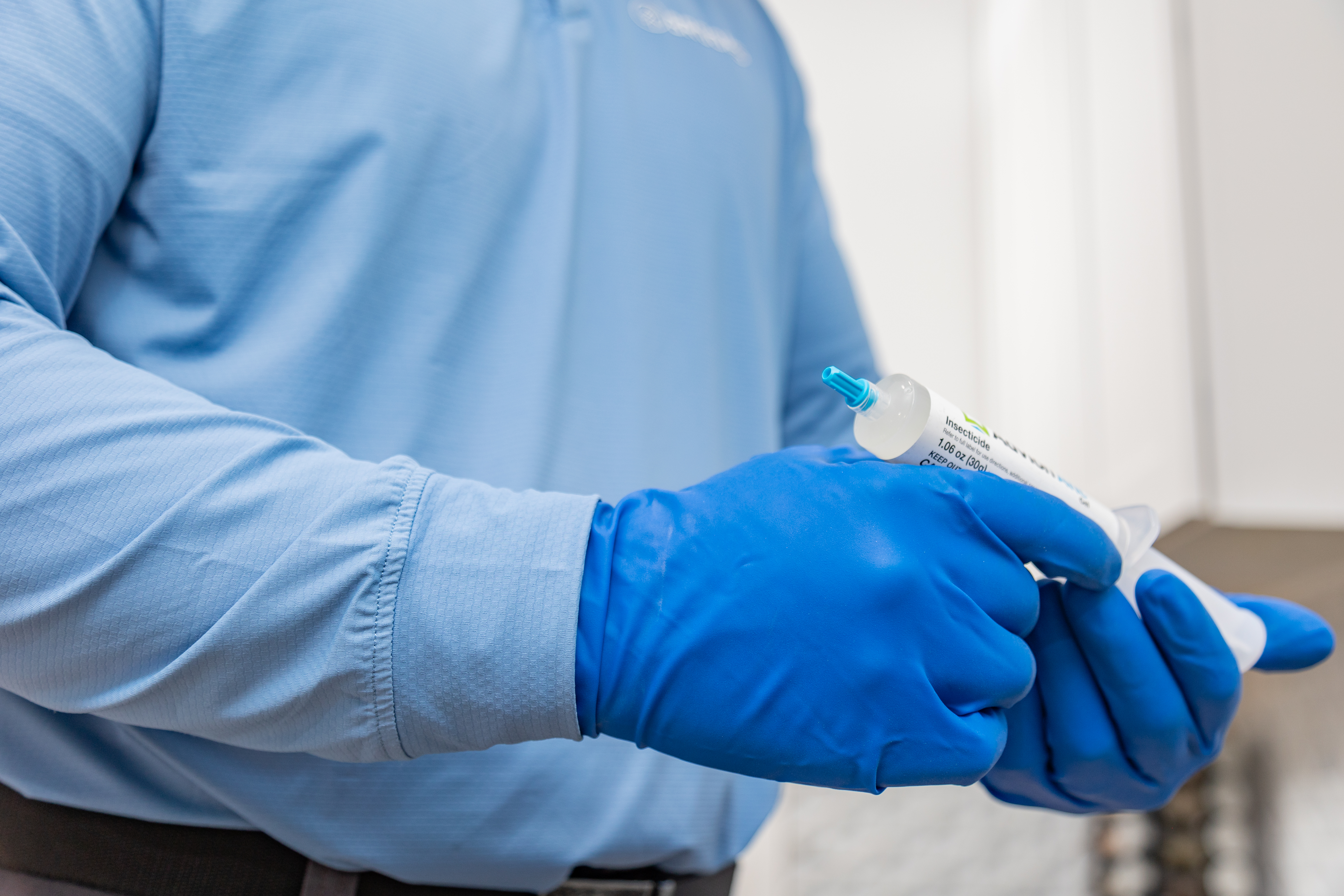 Close-up of eco-friendly pest control products